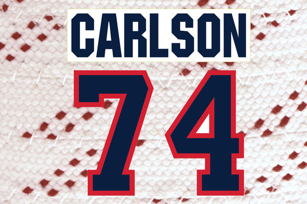 Authentic Men's John Carlson Red Home Jersey - #74 Hockey
